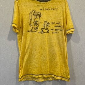 Pixar Toy Story  Woody Sketch Backstage Collection T Shirt Size Small‎ Exclusive
